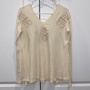 Altar’d‎ State Cutout Thermal Knit Top.